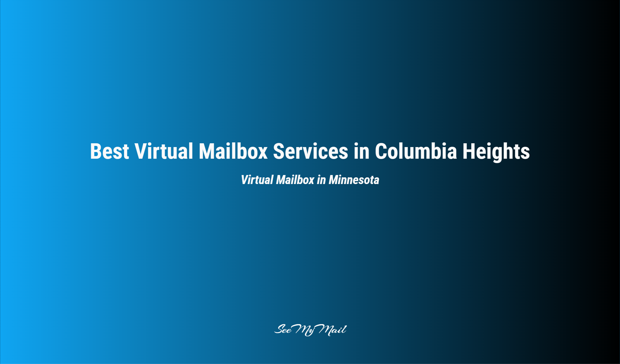 Best Virtual Mailbox Services In Columbia Heights