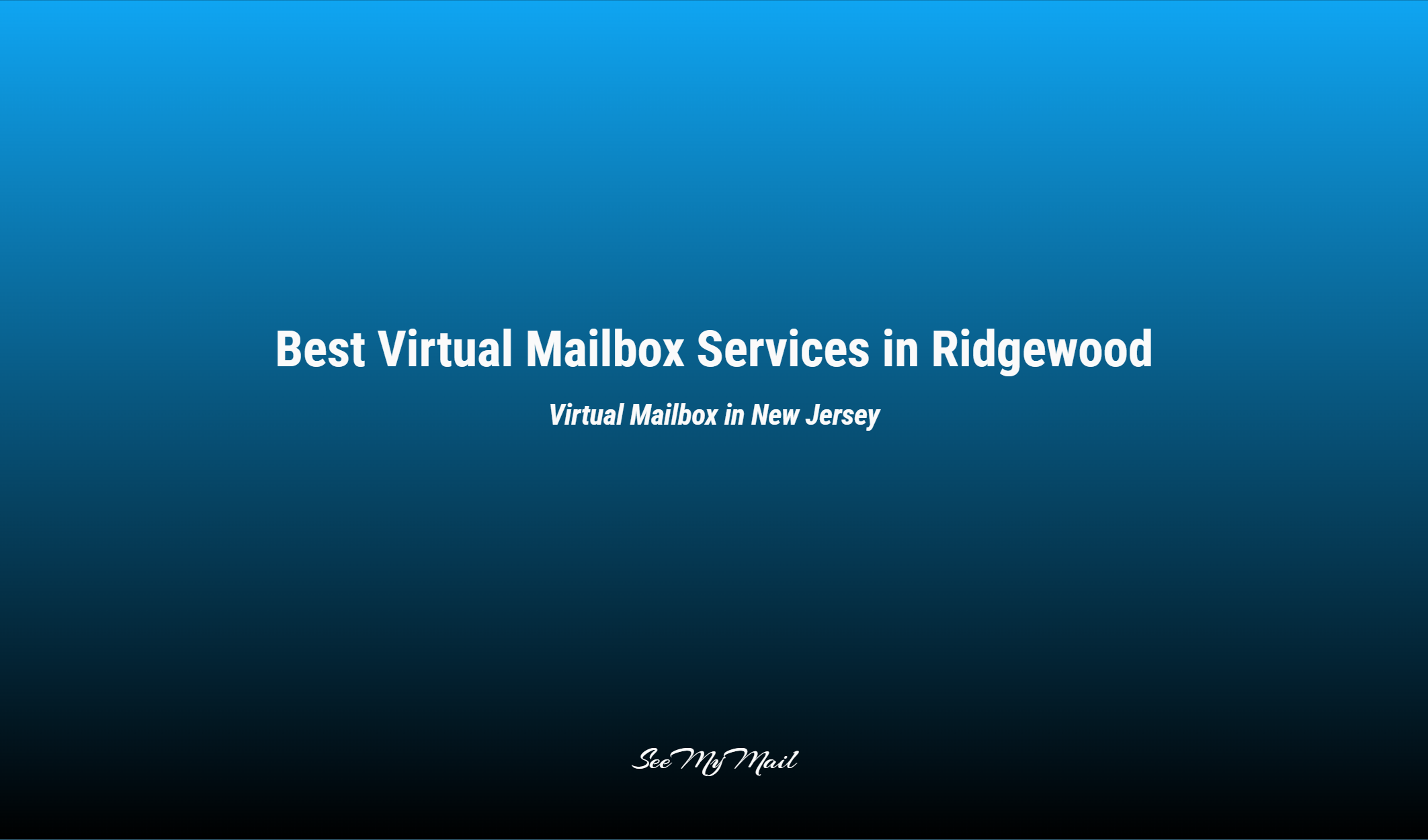 Best Virtual Mailbox Services In Ridgewood